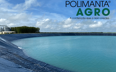 Importância da armazenagem sustentável de água para irrigação com Polimanta Agro